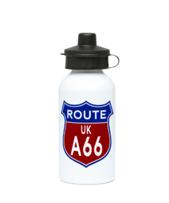 400ml Route UK A66 Water Bottle closed top